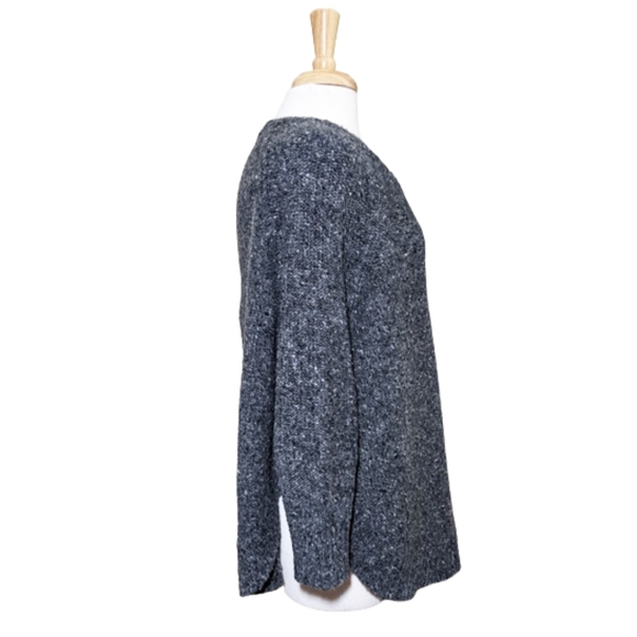 APRIL MARIN "Lincoln" knit Sweater Poncho in Alpaca/Wool Blend - Picture 3 of 7